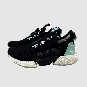Puma Hybrid Rocket Runner 191626-13 Womens Sneaker Black Aqua Size 6.5